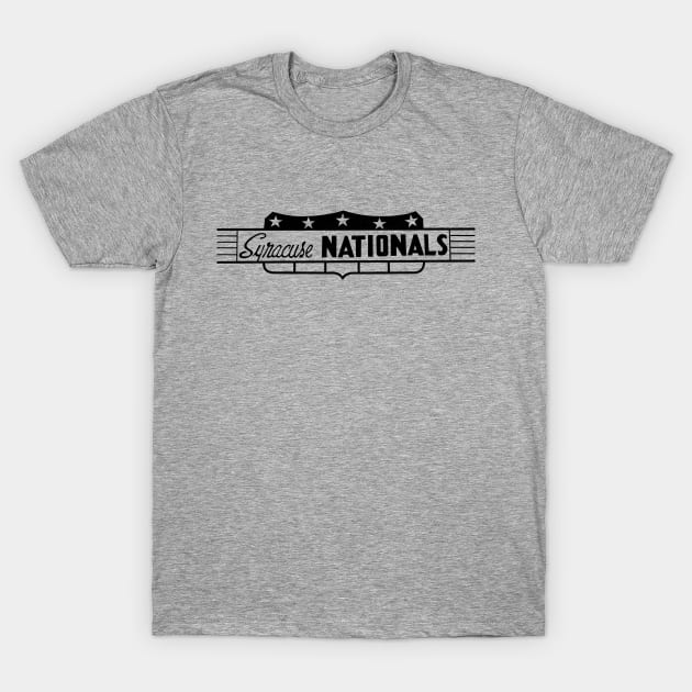 Defunct Syracuse Nationals Basketball 1960 T-Shirt by LocalZonly